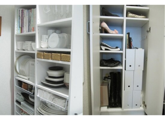 食器棚と靴箱