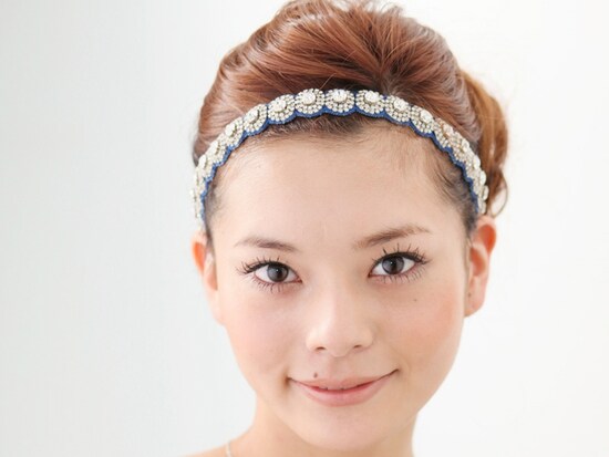 ロングパーティヘアアレンジ