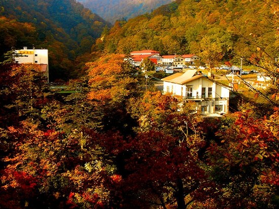 夏油温泉全景