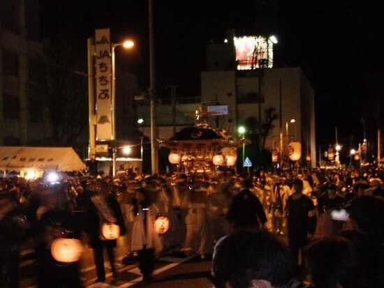 秩父夜祭（7）／御神幸行列の巡行