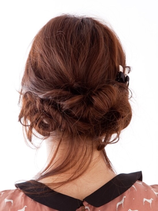 画像 9 10 ふんわりスイート コロネ風ねじり ヘアアレンジ All About