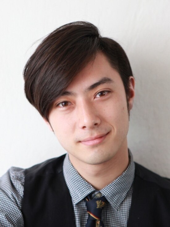 プレッピー×ツーブロック