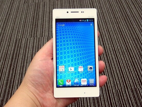 4.1端末に劣らないハイスペックスマートフォンOptimus G LGL21