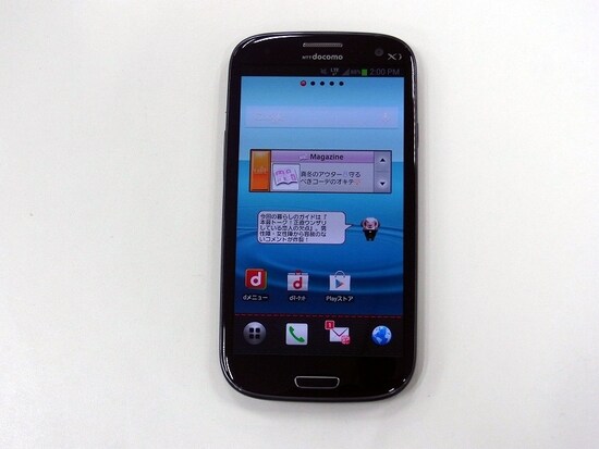 完成に近づいたGALAXY S III α SC-03E