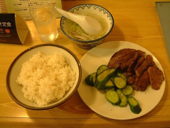 「味の牛たん 喜助」の牛たん定食