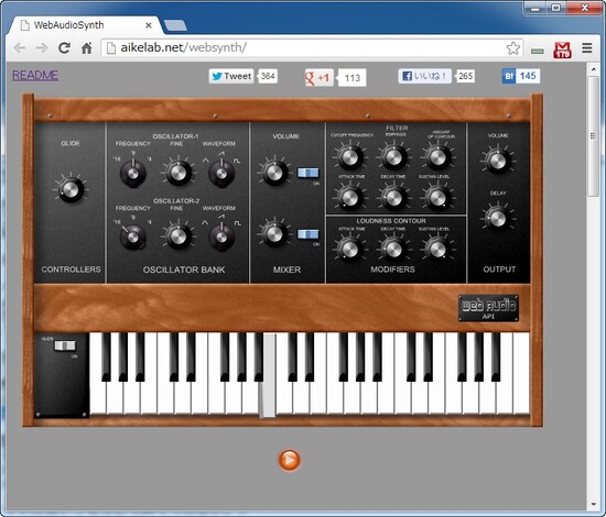 WebAudioSynth