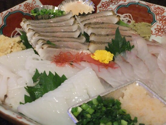 お刺身の盛り合わせ