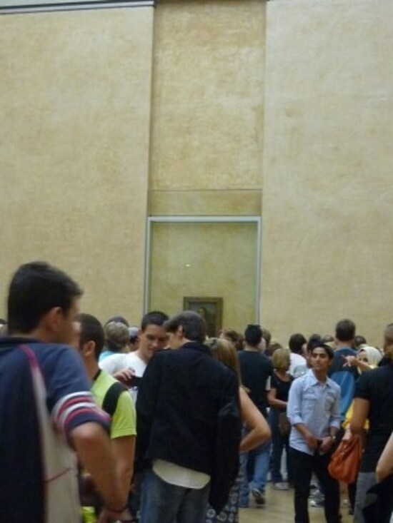 ルーブル美術館内