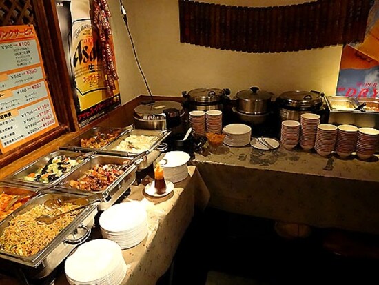 台北夜市 ブッフェ台