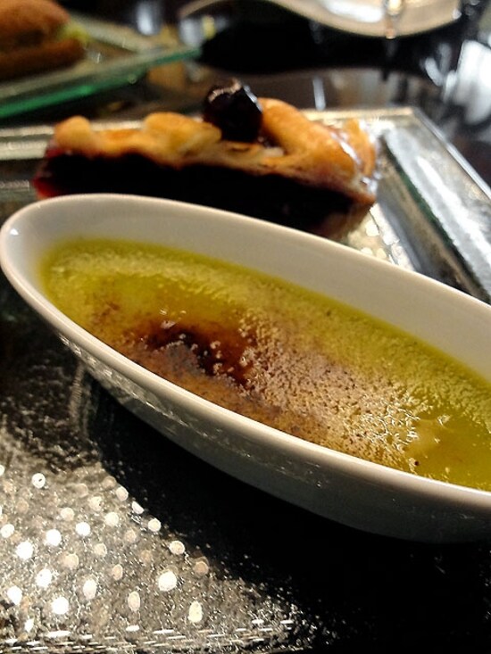 ピスタチオのクレームブリュレ