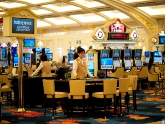一般エリア。スロット機の種類と台数も充実 (c) Galaxy Macau