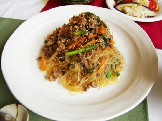 春雨のチャプチェ風