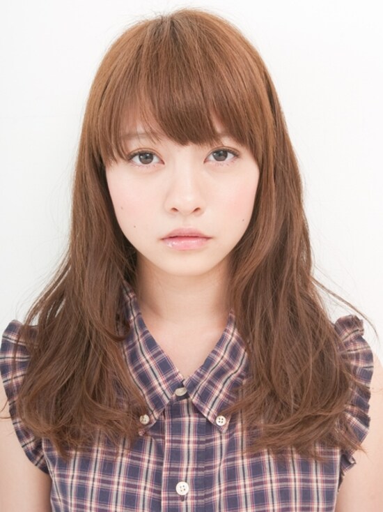 鎖骨下10センチのセミロング