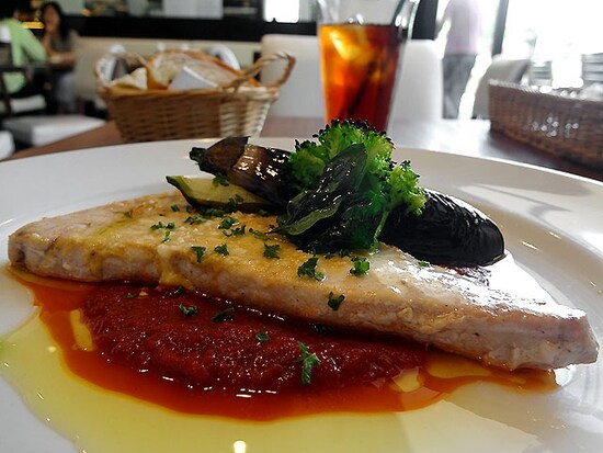 けやき坂ベーカリー カジキマグロのソテー