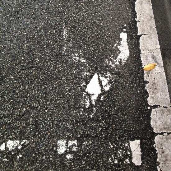 路面表示