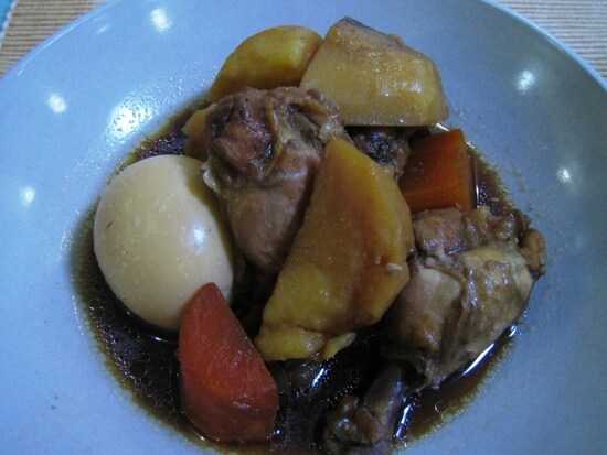 圧力鍋で手羽元の黒酢煮