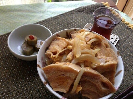 車麩丼
