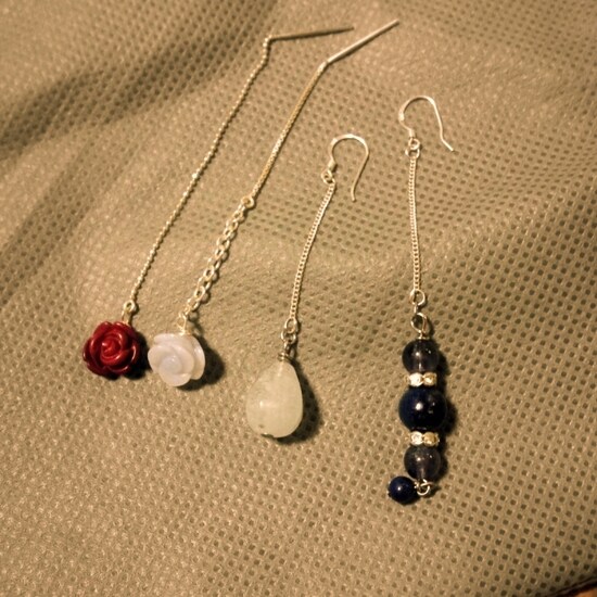 天然石の簡単アクセサリー