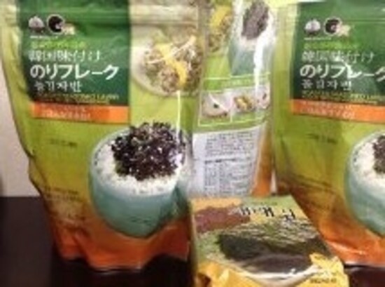 『韓国味付けのりフレーク』