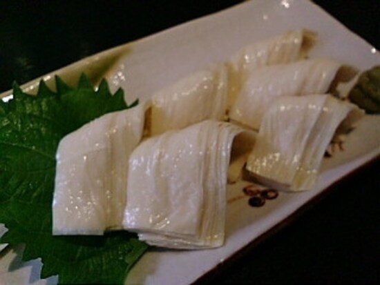 「小澤酒造」の湯葉