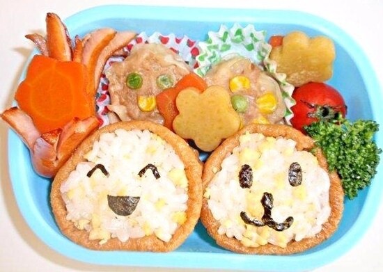 「海苔パンチ」でキャラ弁作り