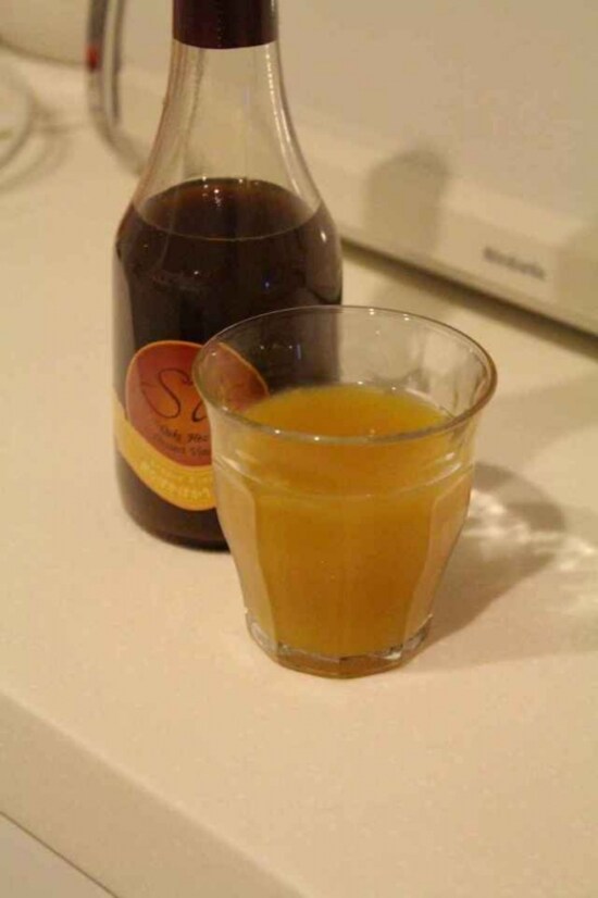 飲むぽかぽか生姜の酢