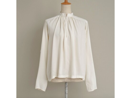 APIECE APART(アピースアパート) スリット ワイド ブラウス（13AW）