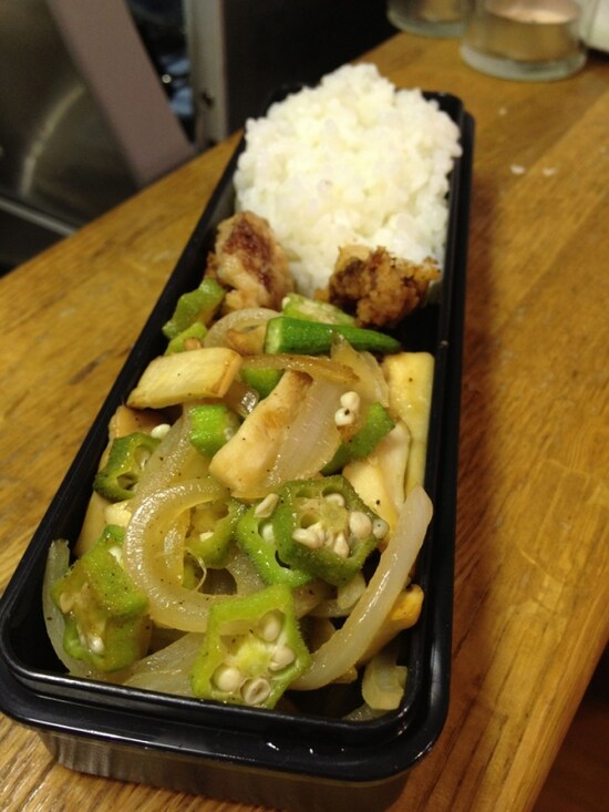 「ポン酢の炒め物」