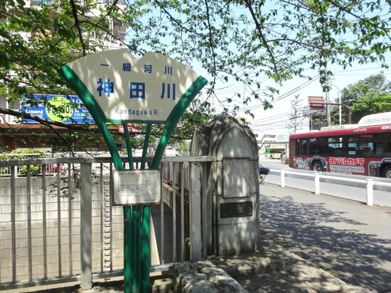 早稲田通りにかかる橋だ