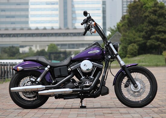 FXDB ダイナ・ストリートボブ コンプリートカスタムモデル ライトビュー