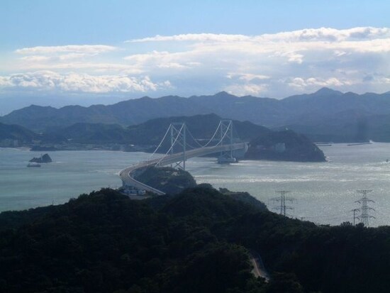 大鳴門橋（2）／うずの丘 大鳴門橋記念館からの眺め