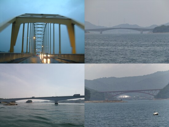 天草五橋（大矢野橋、中の橋、前島橋、松島橋）