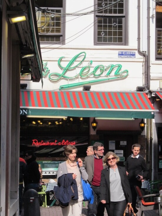 ムール貝とフリッツの本家本元