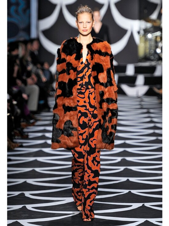 DIANE von FURSTENBERG 2014-15秋冬NYコレクション
