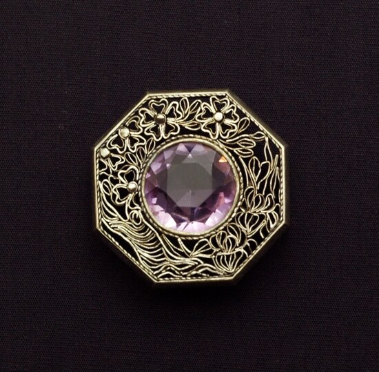 平戸細工の帯留め