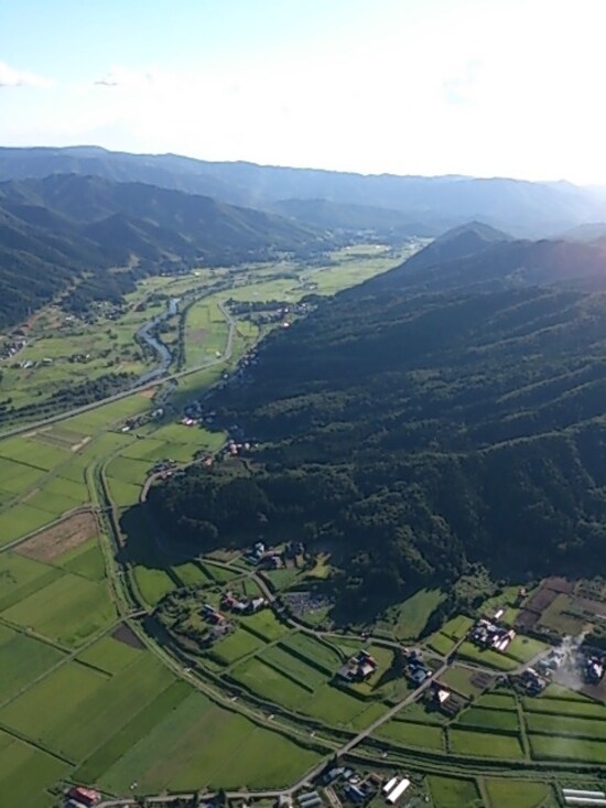 空からの眺めは格別です！