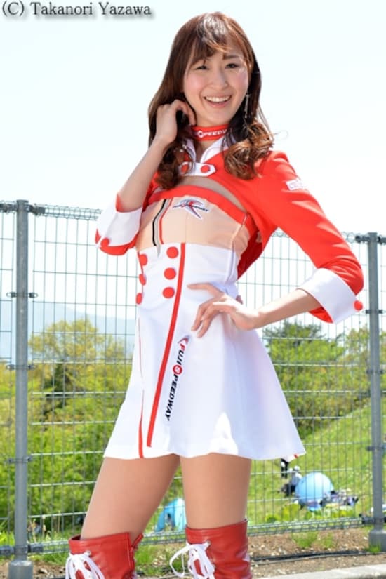 山本捺生／富士スピードウェイイメージガール「クレインズ」