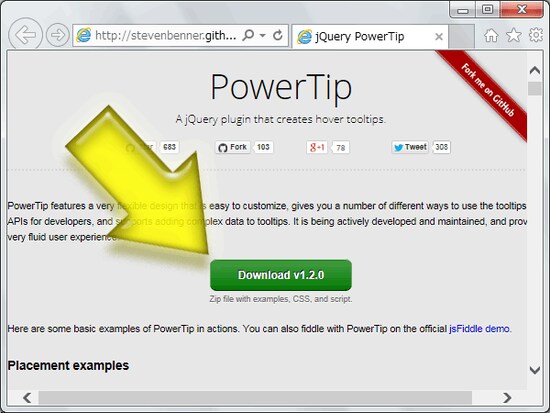 「PowerTip」配布サイト