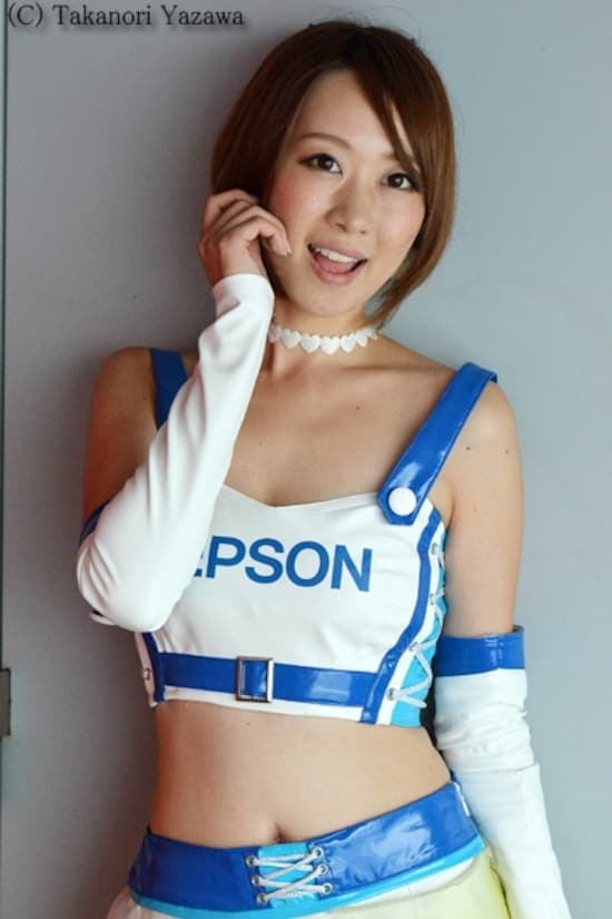 文山恵／EPSON Nakajima Racing Girl