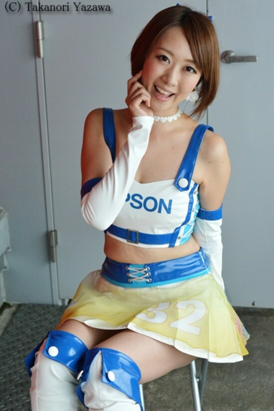 文山恵／EPSON Nakajima Racing Girl