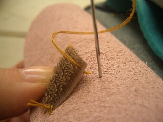 四つ角を縫いとめる