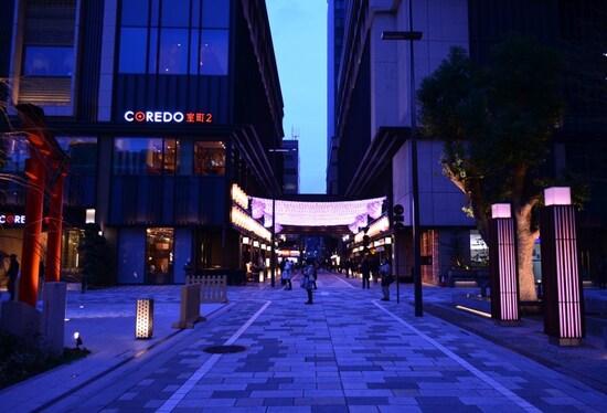 コレド室町1・２の間の仲通り