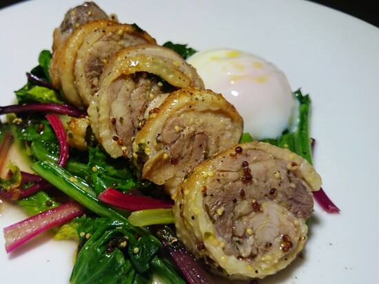 鶏モモ肉のコンフィ