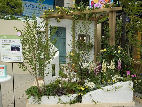 植物とともに育つ庭