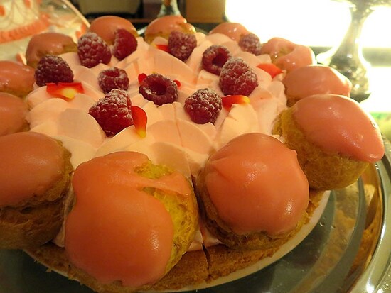 サブレブルトン ラズベリーシュークリーム＆ローズクリーム