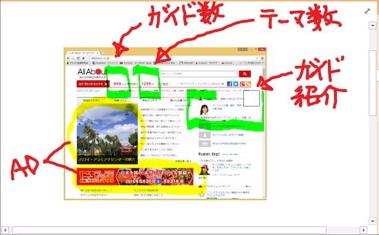 マウスをドラッグすると、ドラッグした範囲だけを消去できます