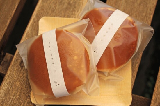 粉匙のどら焼き