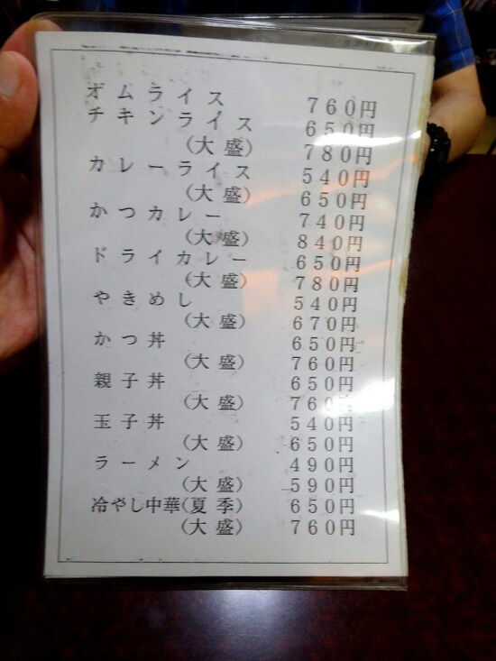 まさに大衆食堂