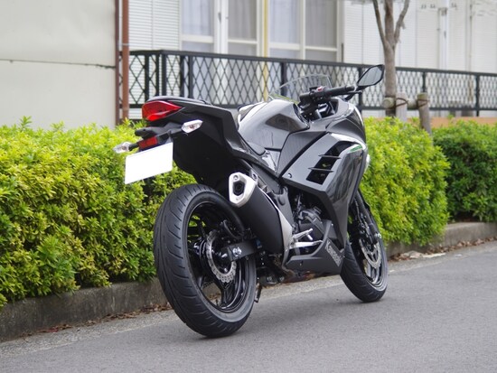 ニンジャ250　リアビュー