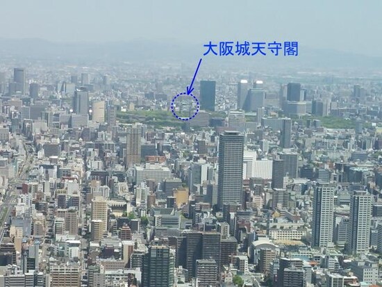 ハルカス300からの眺め（7）／北方向